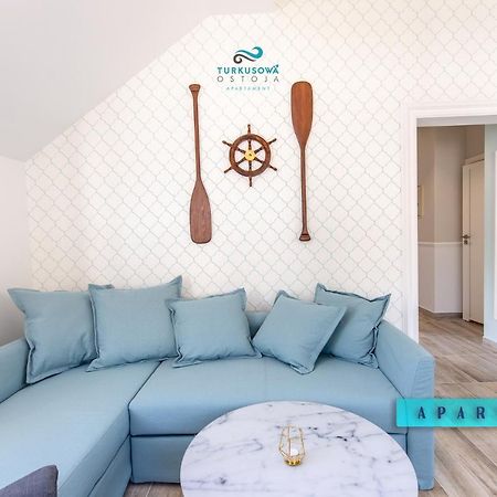 Turkusowa Ostoja Apartament Łukęcin Dış mekan fotoğraf