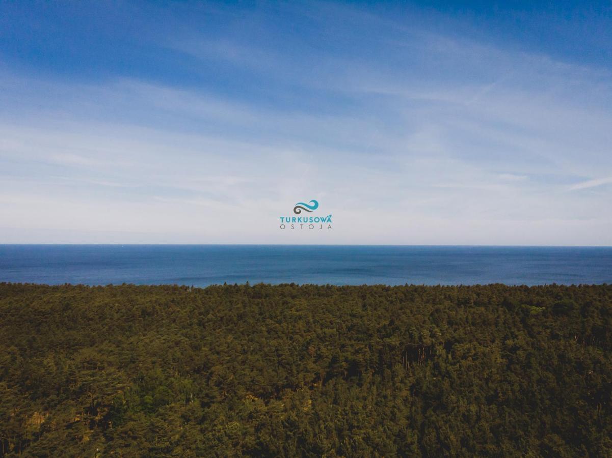 Turkusowa Ostoja Apartament Łukęcin Dış mekan fotoğraf