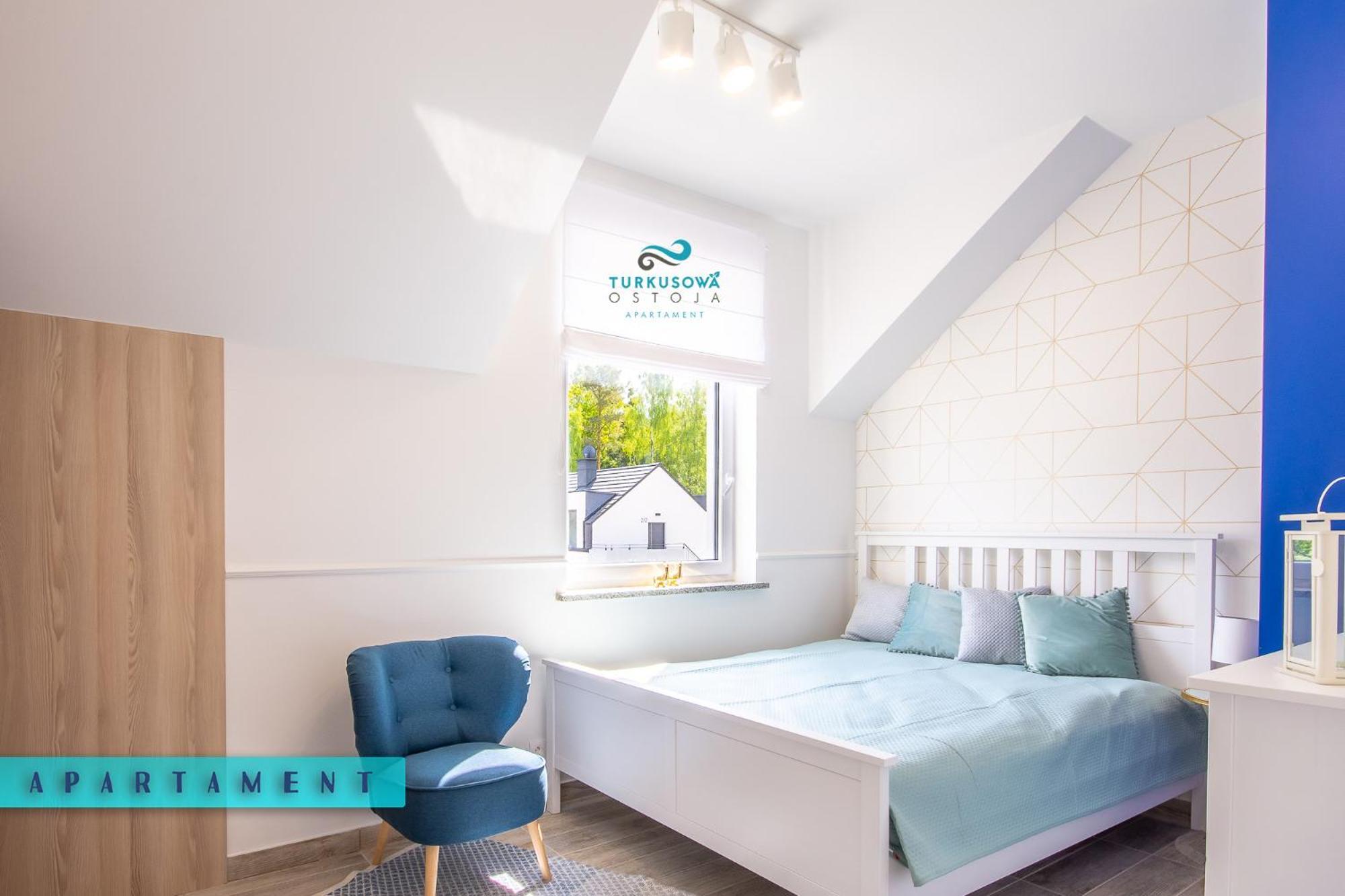 Turkusowa Ostoja Apartament Łukęcin Dış mekan fotoğraf