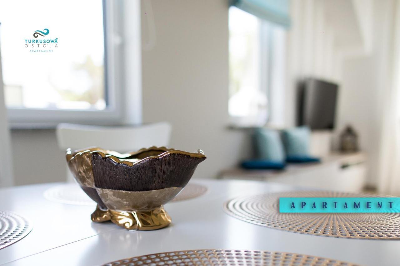 Turkusowa Ostoja Apartament Łukęcin Dış mekan fotoğraf