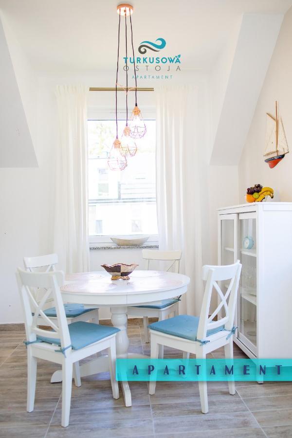 Turkusowa Ostoja Apartament Łukęcin Dış mekan fotoğraf